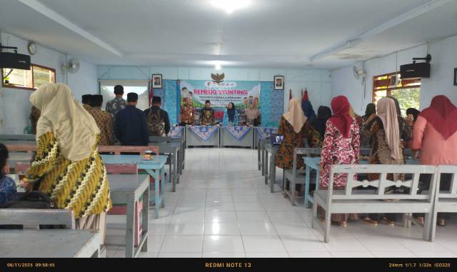 Rembug Stunting di Desa Kalimendong